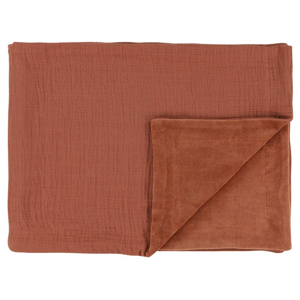 Manta polar | 75 x 100 cm - Bliss Rust